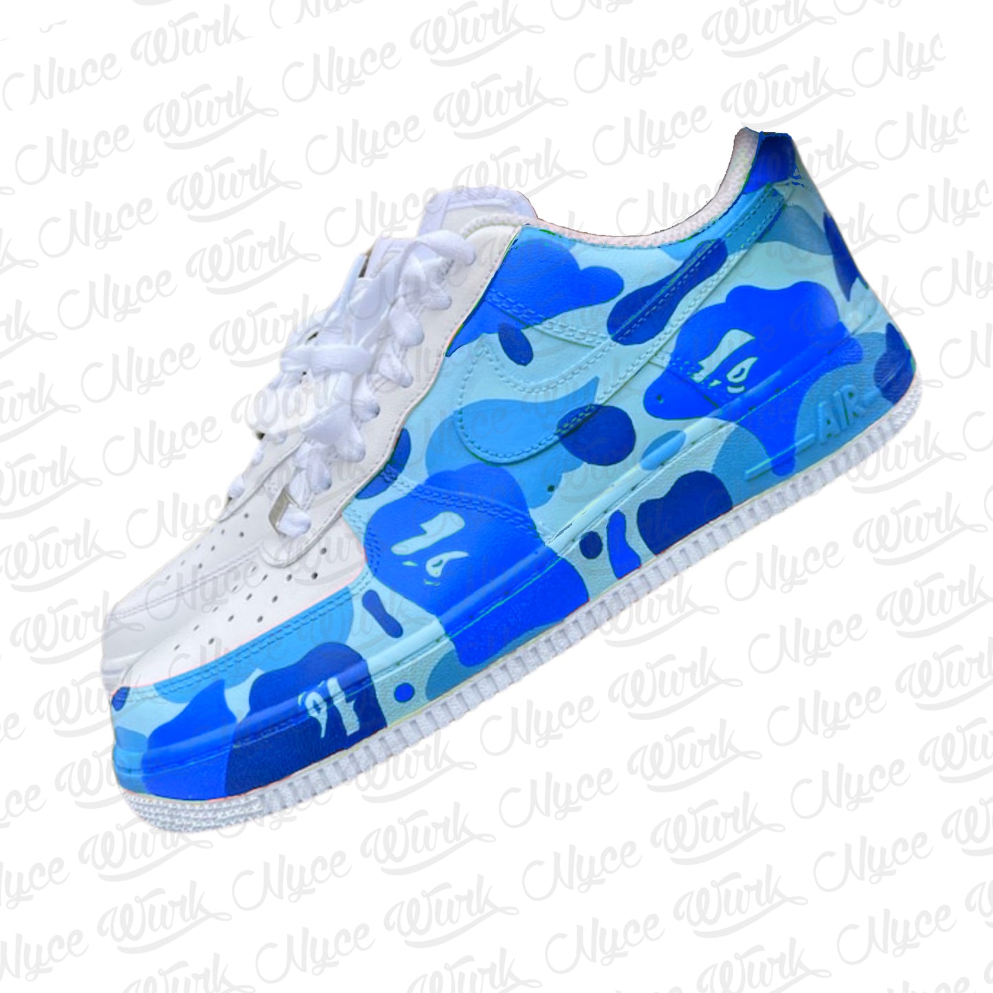 Bape Camo Inspired Nike Air Force 1